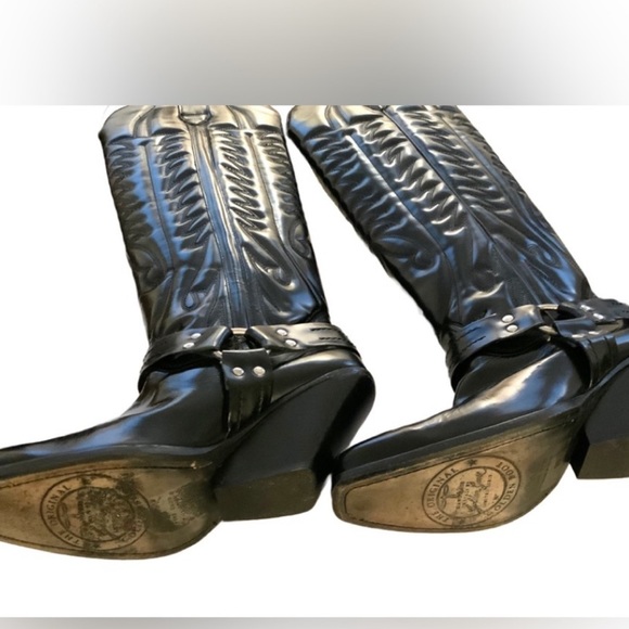 ☀️✨🧿🔥GOLDEN Goose Deluxe Limited Edition Tall Cowboy Boots Size 38🔥🔥🌞 - Picture 6 of 16